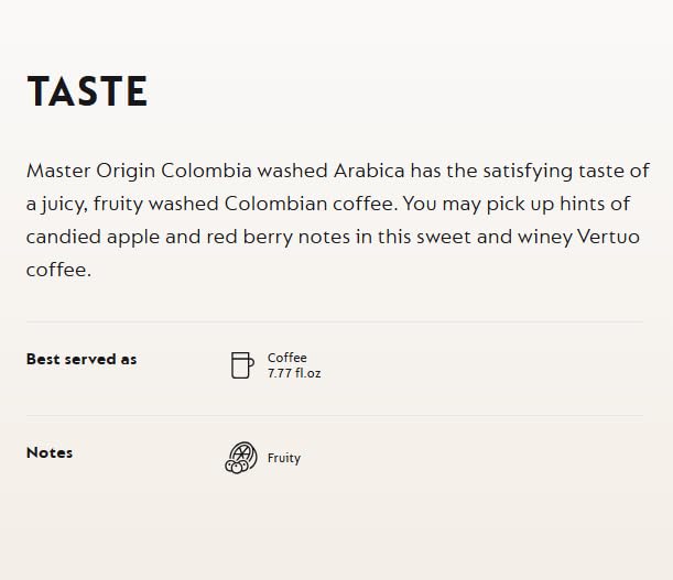 Colombia Coffee capsule pod for effortless single-serve cups.