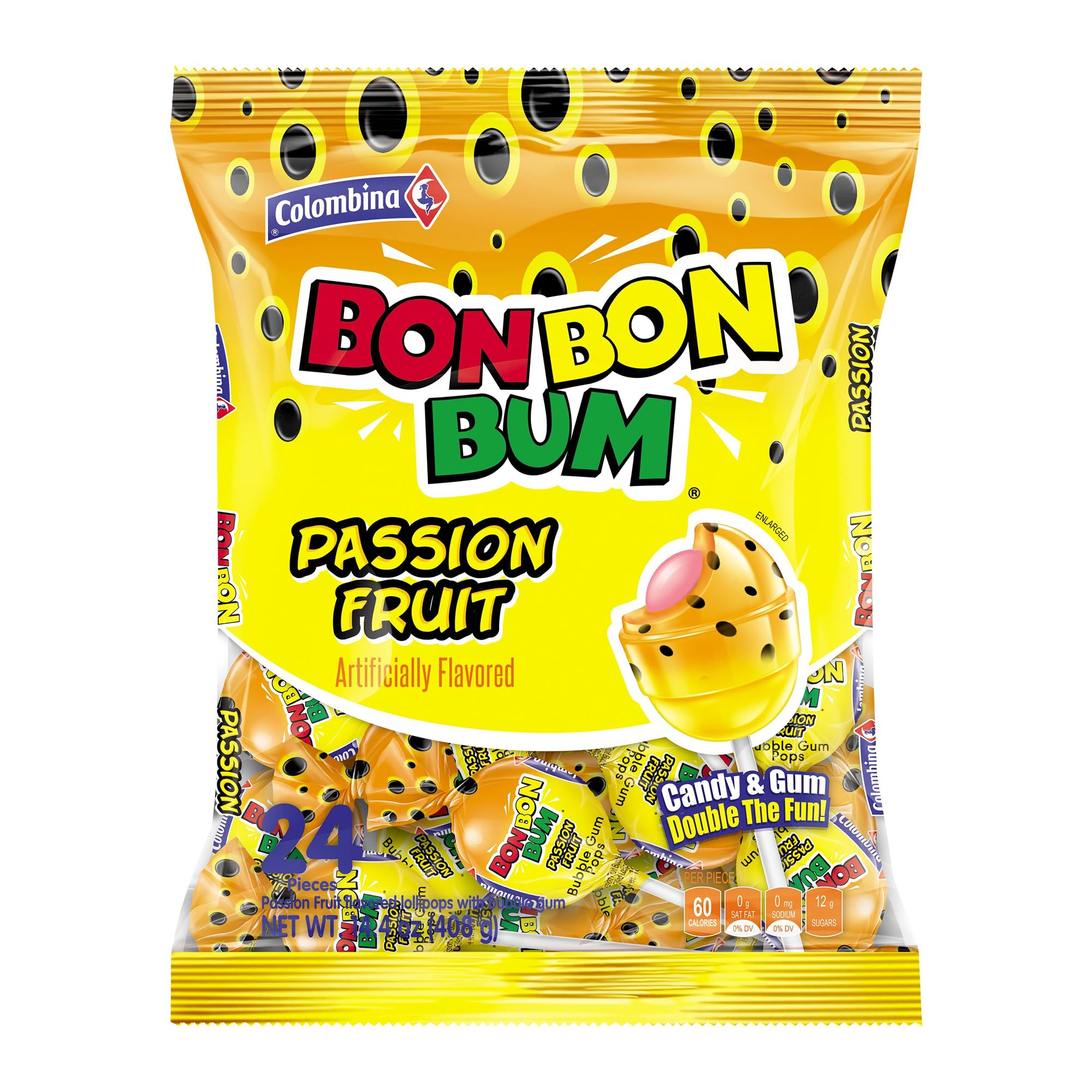 Colombina Bon Bon Bum packaging ready for gifting and party favors