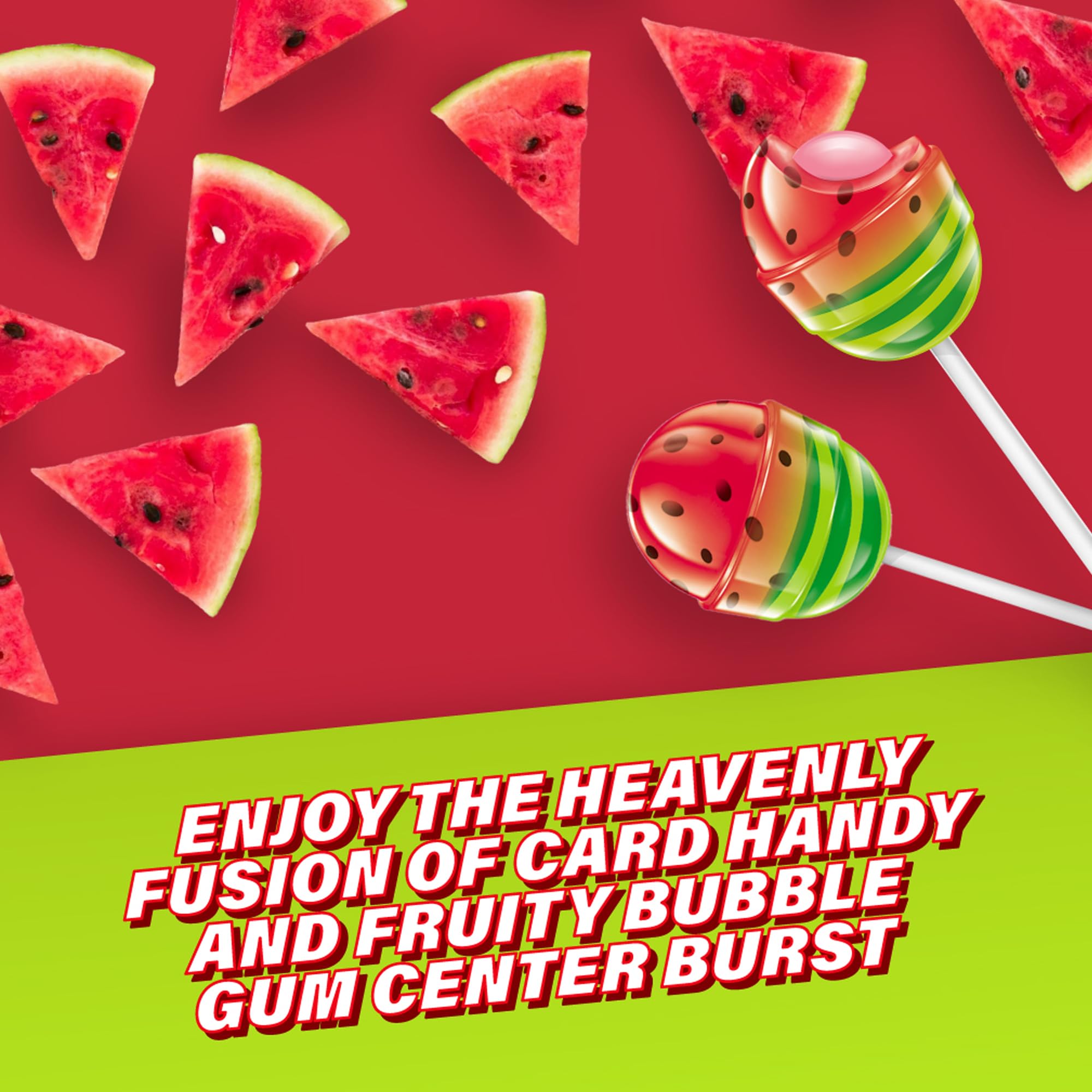 Colombina Bon Bon Bum vegan gluten-free lollipop option.
