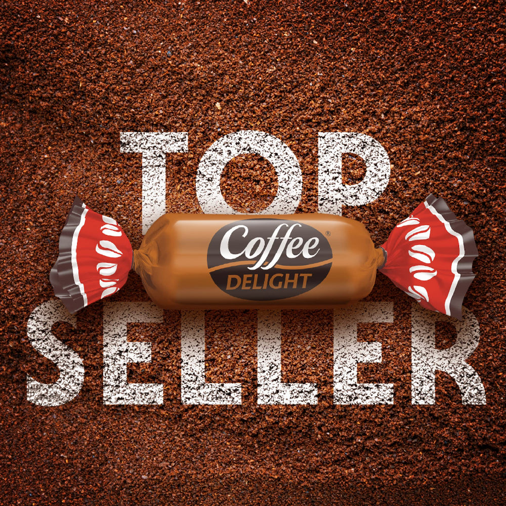 Colombina Coffee Delight 200-count pack, ideal for offices and events.
