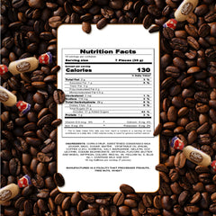 Colombina Coffee Delight individual wrappers, easy sharing or gifting.