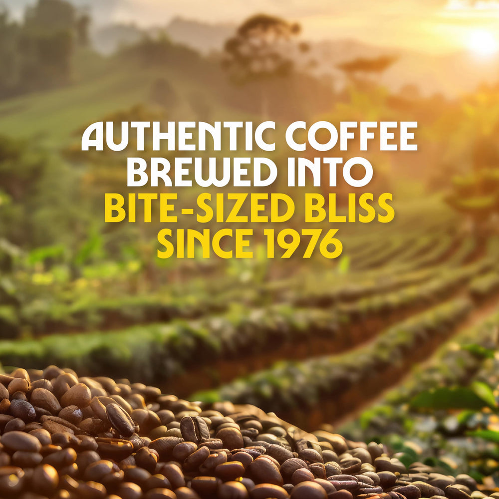 Colombina Coffee Delight gluten-free label highlighting no artificial colors or syrup