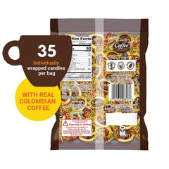 Wrapped Colombina Coffee Delight candies ready to share with friends