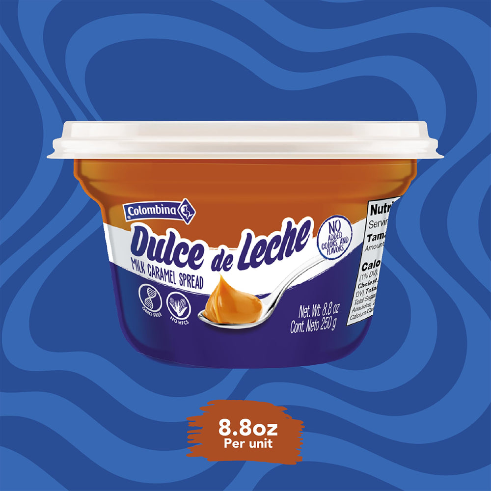 Colombina Dulce de Leche fruit dip elevates fruit plates.
