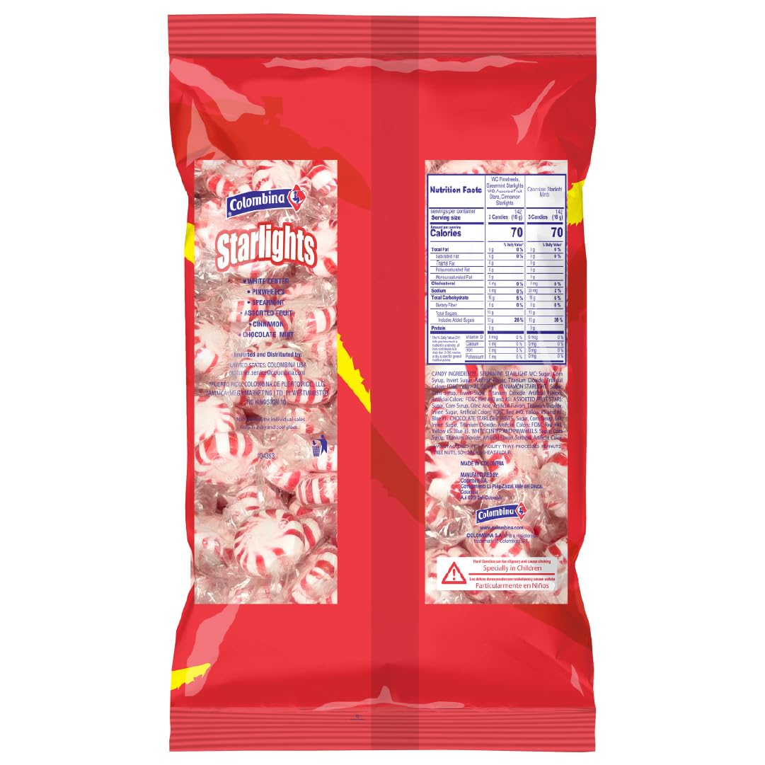 Ingredient label shows natural flavors and cane sugar for authentic taste.