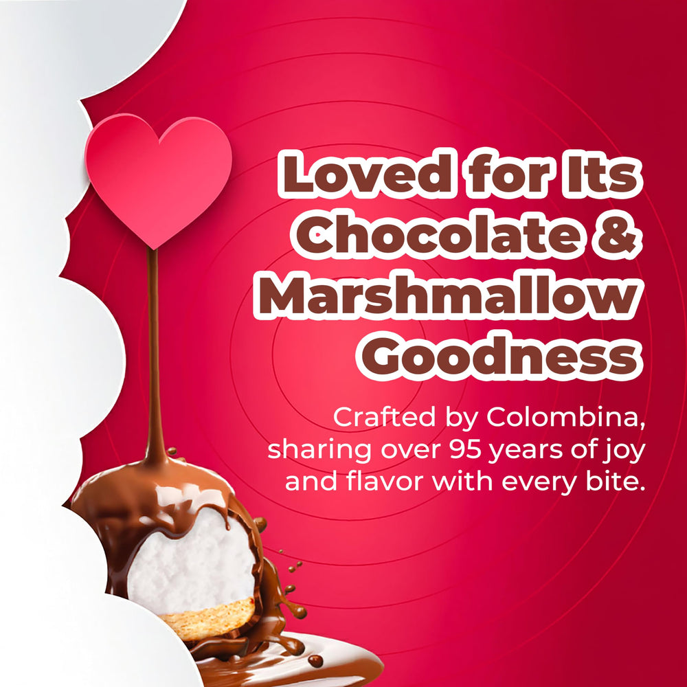 Colombina sweet Valentine cookies ideal for date night snacks