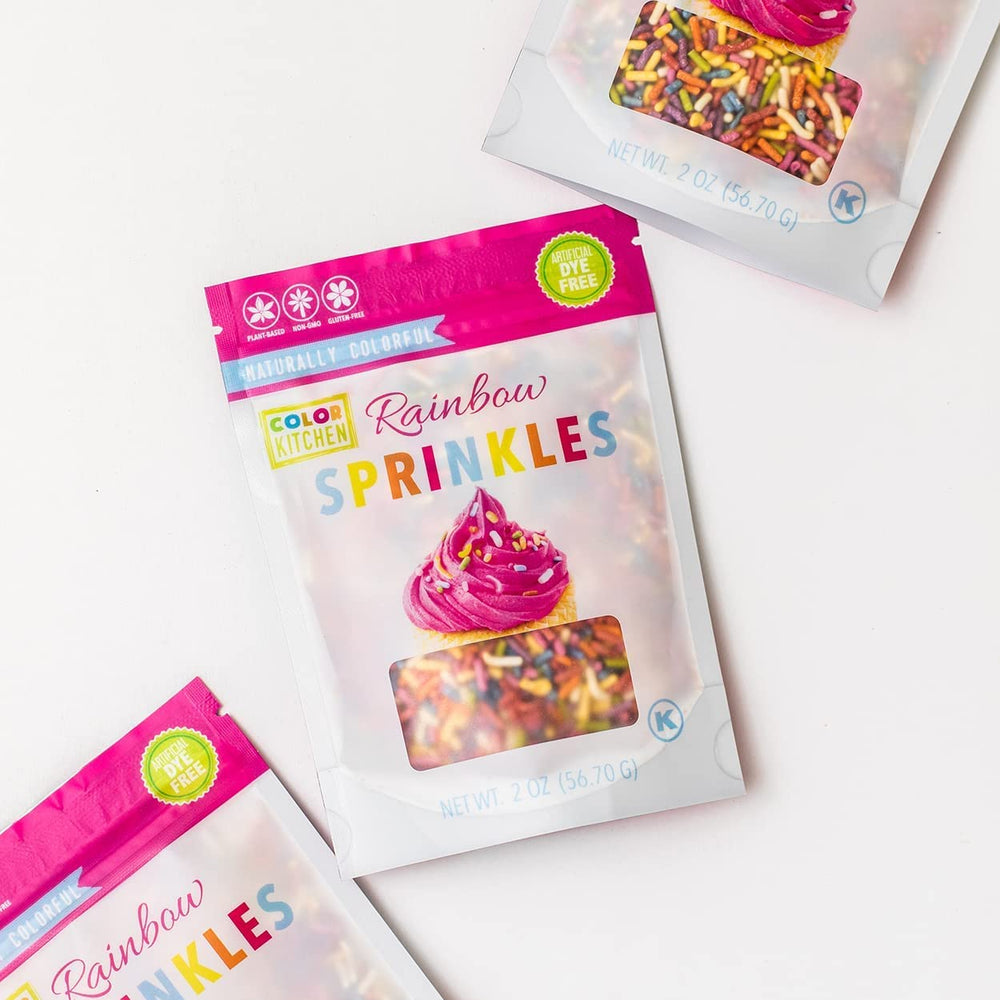 Color Kitchen Rainbow Sprinkles vegan and gluten-free friendly