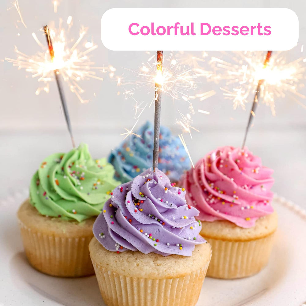 COLOR KITCHEN yellow powder brightens batters and frostings