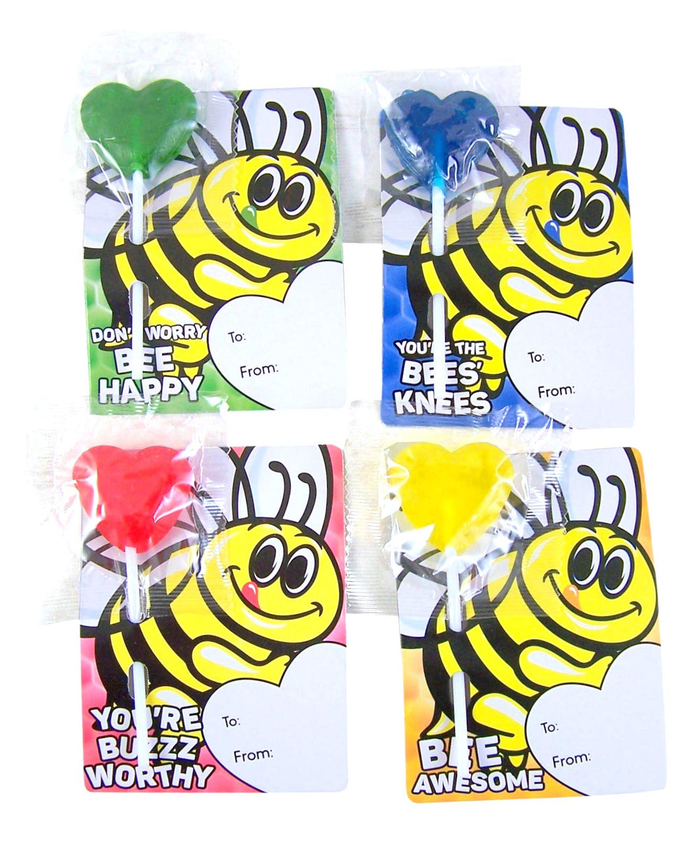 Color Your Mouth Lollipop and Card set lemon-yellow flavor adds brightness to exchanges.