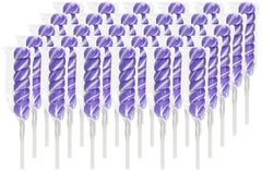 Colorsplash Lollipops purple grape pops closeup highlighting vivid color for party treats.