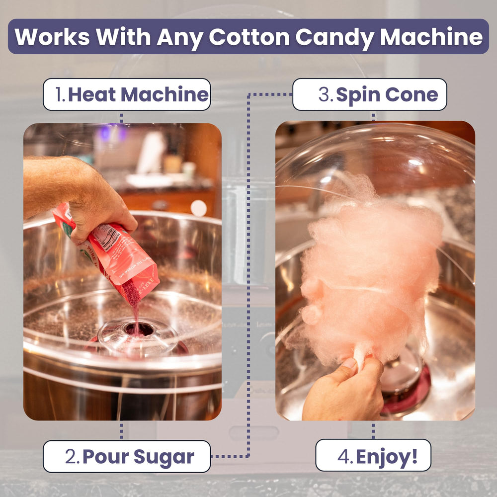 Colorwayz sugar adds vibrant flavor to parties, weddings, and family nights.