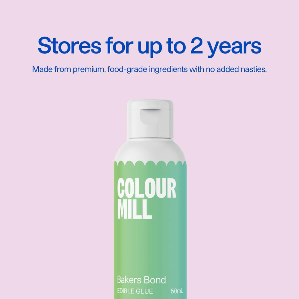 Colour Mill clear edible adhesive for decorating and building displays