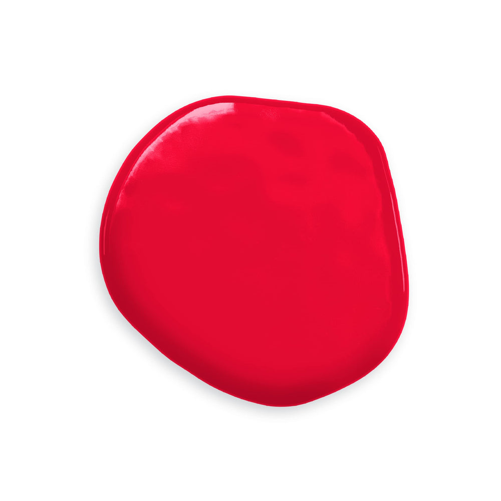 Colour Mill red oil-based coloring disperses smoothly in fondant for seamless coverage.