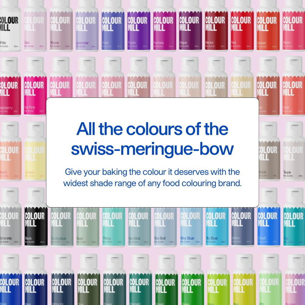 Colour Mill allergen-free and vegan formula supports inclusive baking.