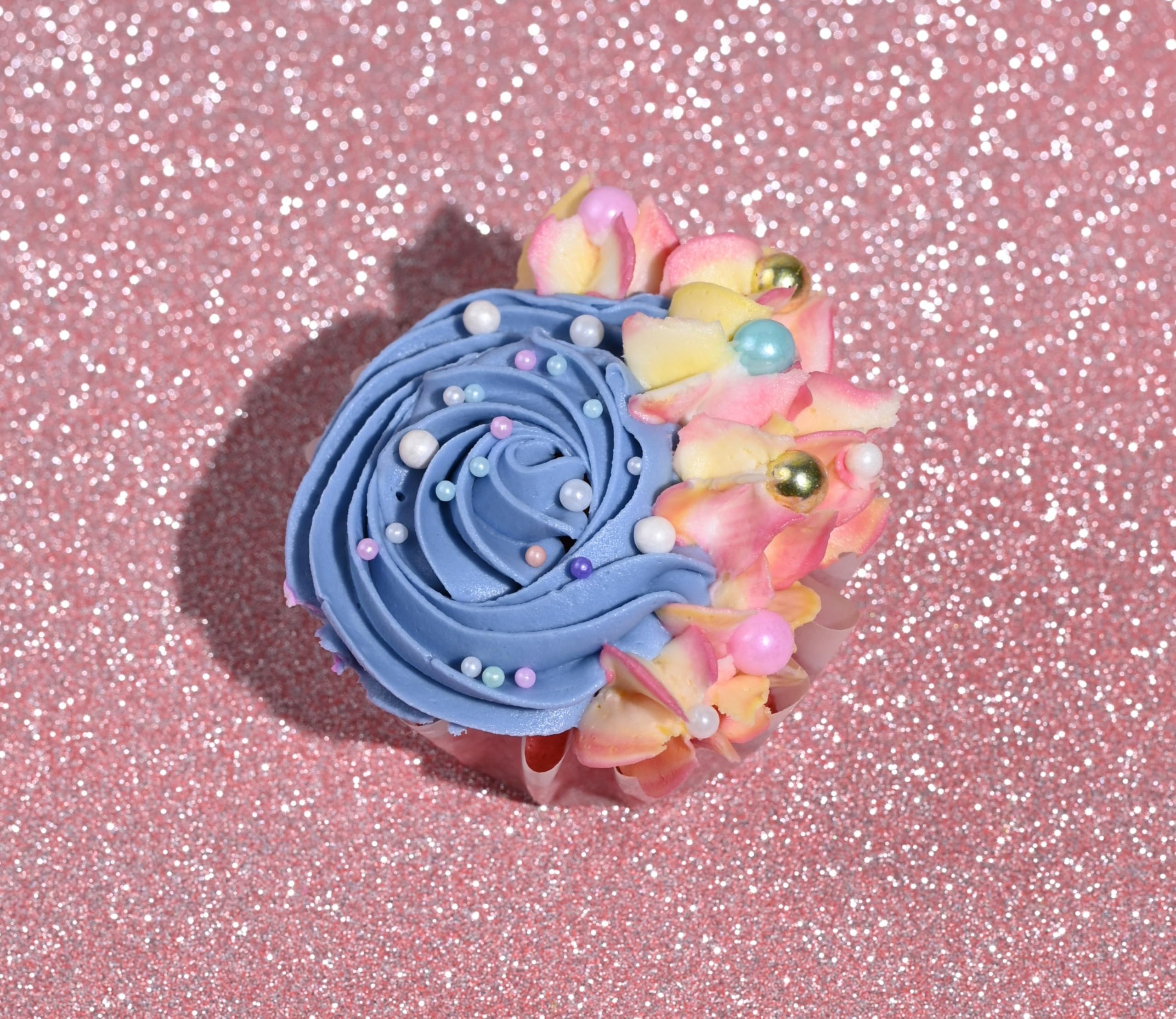Colour Mill Denim cake decor showcases bold hues for desserts