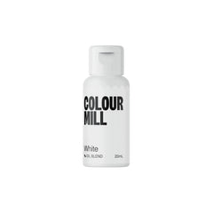 Colour Mill White oil-based coloring bottle for vibrant buttercream and ganache