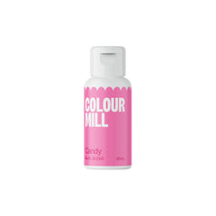 Colour Mill oil-based food coloring bottle in bright red for candies