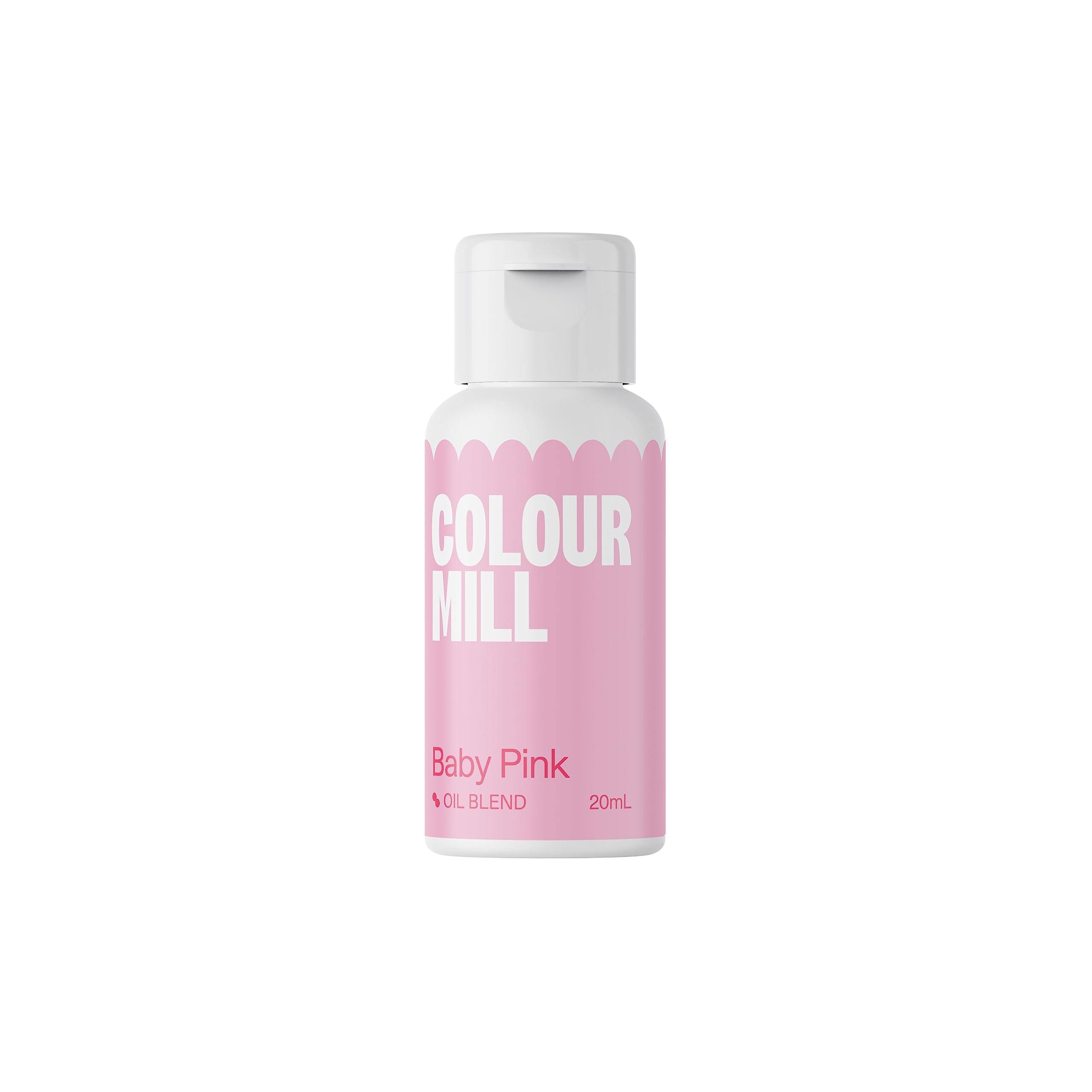 Colour Mill Baby Pink oil-based coloring for glossy frosting accents
