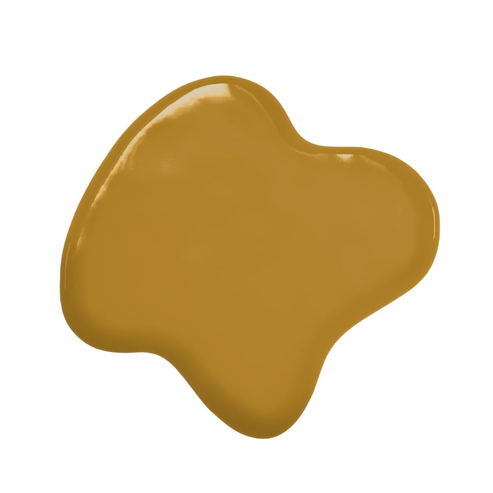 Close-up of Colour Mill Mustard Gold color for rich texture.