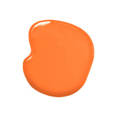 Colour Mill orange cake frosting application yields a smooth finish