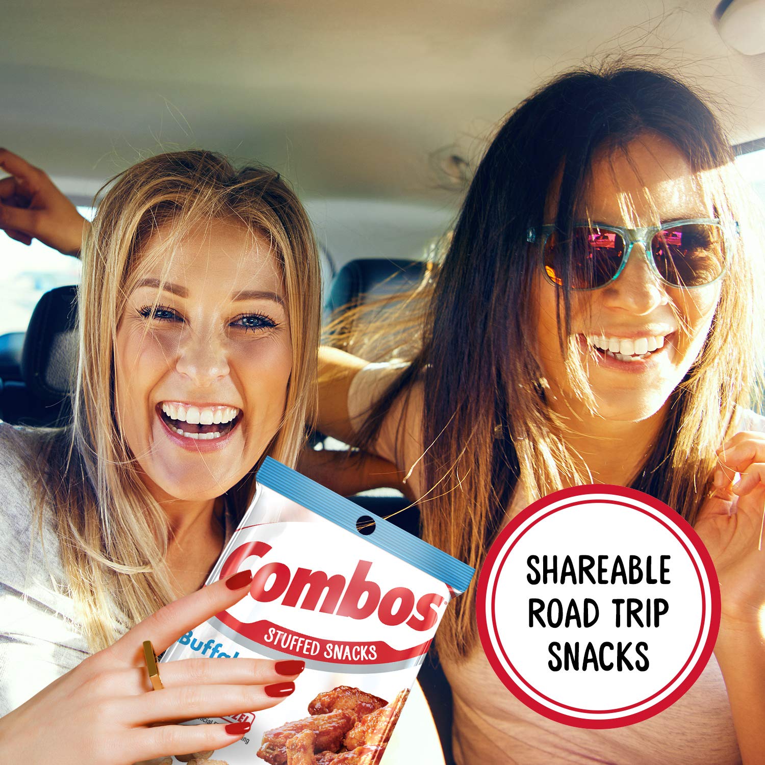 Combos Buffalo Blue Cheese Pretzel Baked Snacks coworkers workday, brightening up breaks.