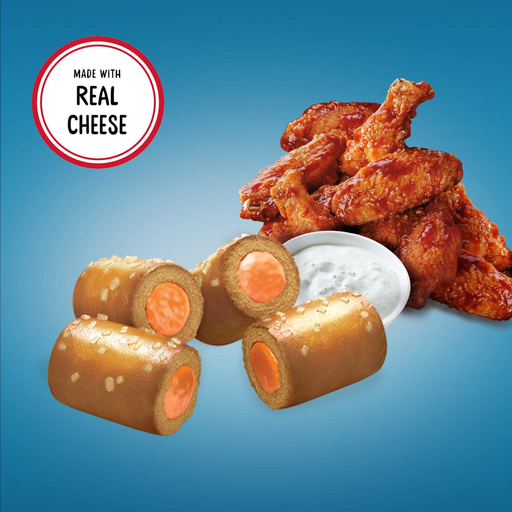 Combos Buffalo Blue Cheese Pretzel Baked Snacks lunch pack, portion-friendly for a midday bite.