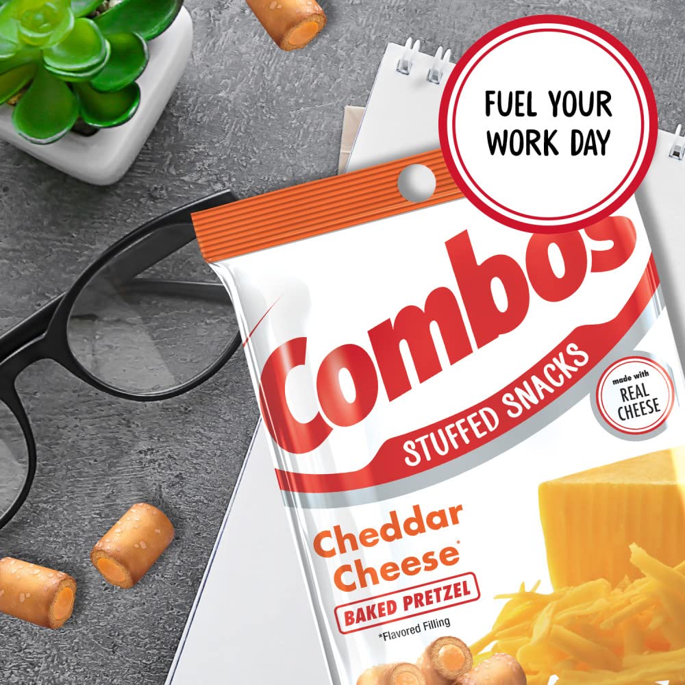 Bulk box packaging of COMBOS for gatherings and pantry stocking.