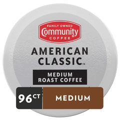 Community Coffee American Classic pods for Keurig, easy morning brew