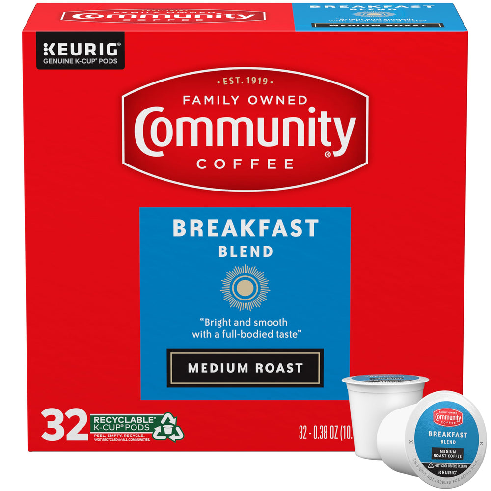 Community Coffee Breakfast Blend aroma image, a bright morning ritual