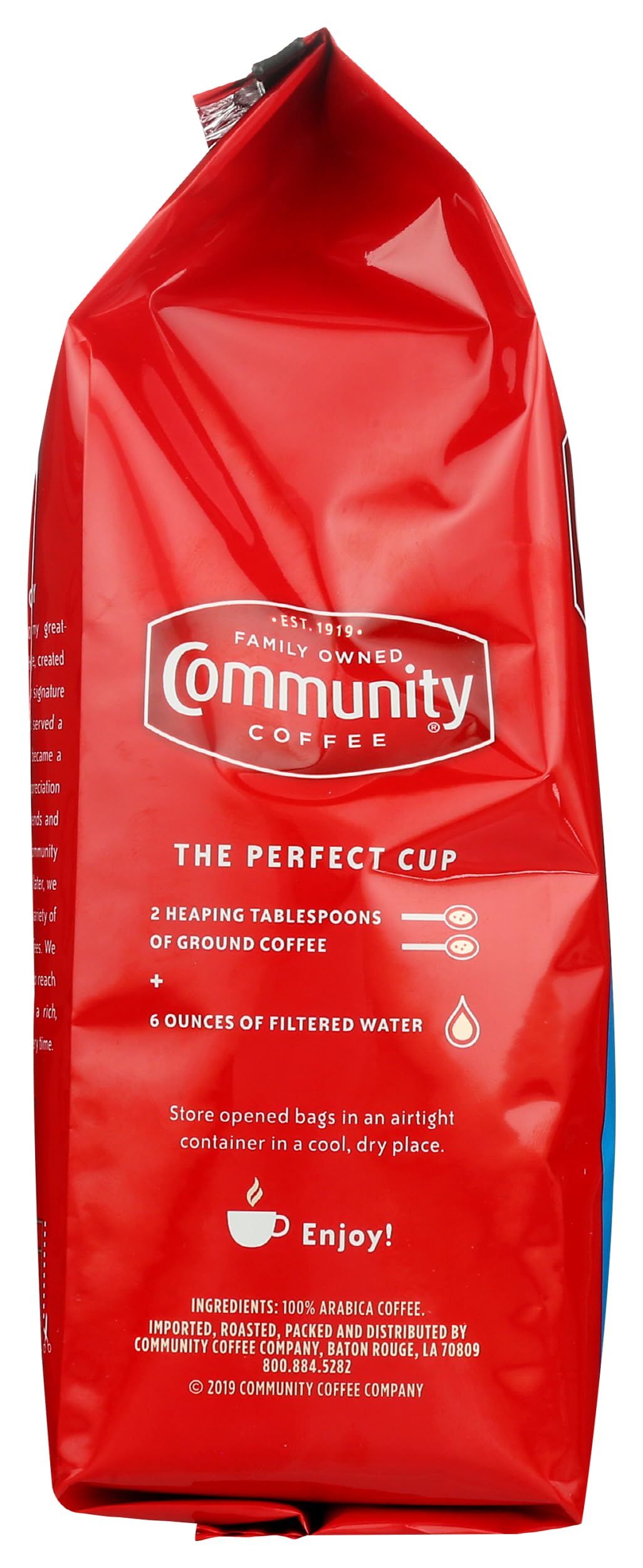 Community Coffee Breakfast Blend roast station highlights careful roasting