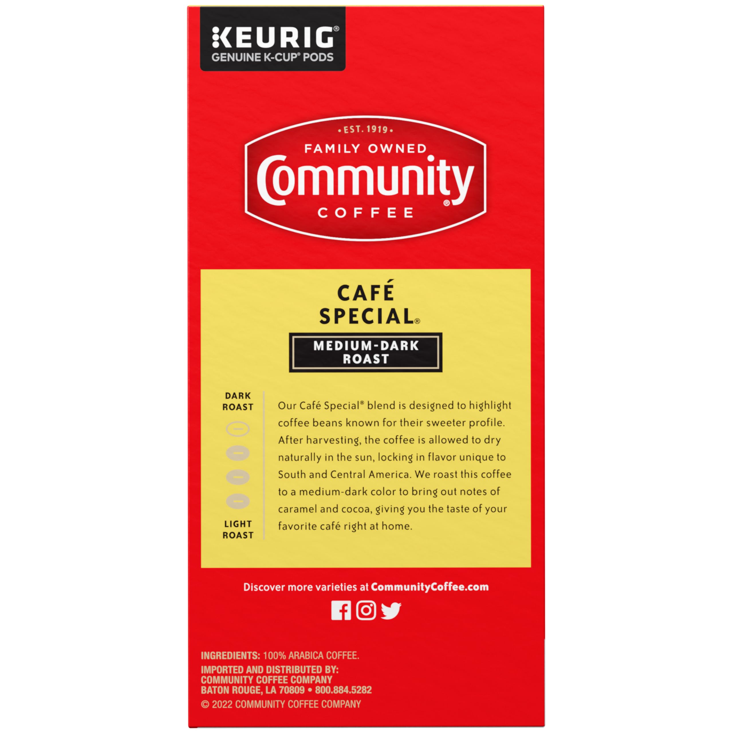 Community Coffee Cafe Special caramel and cocoa notes for home cafe flavor