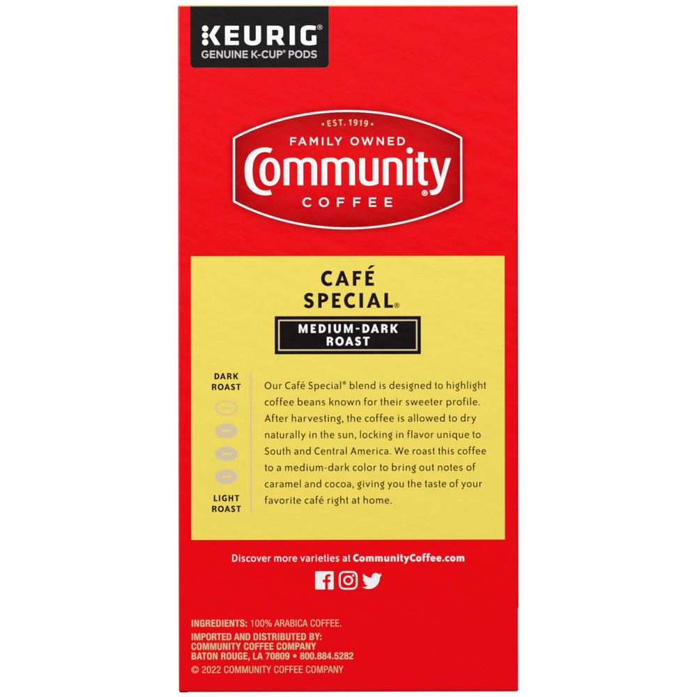 Community Coffee Cafe Special caramel and cocoa notes for home cafe flavor