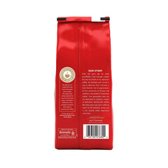Community Coffee Café Special Decaf roasting process highlights caramel and cocoa notes.