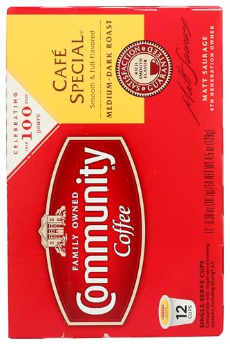 Community Coffee Cafe Special origin image notes sun-dried beans from South Central America