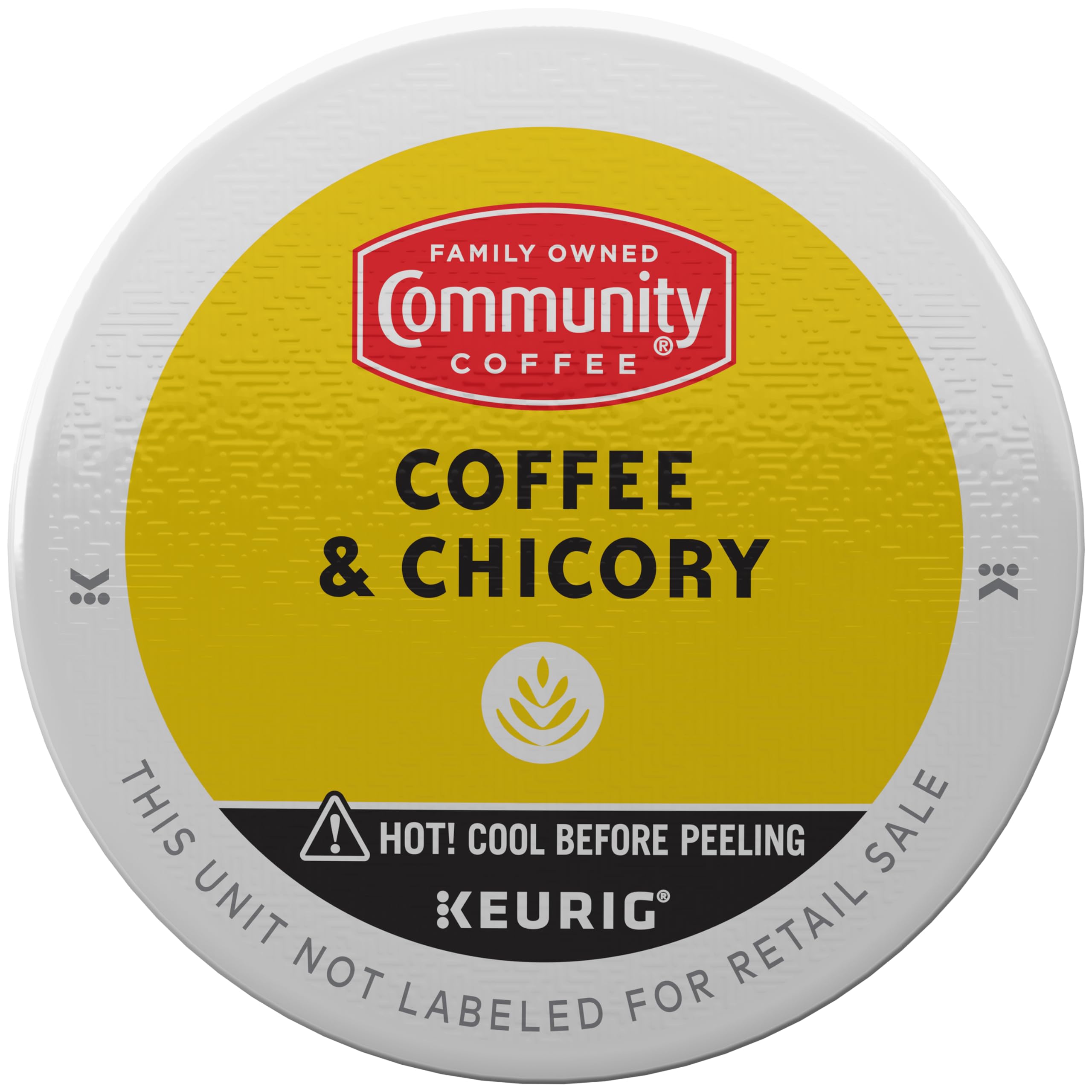 Community Coffee chicory roast beans highlight rich, full-bodied profile for everyday mornings.
