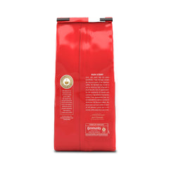 Community Coffee Chicory ground coffee pack back with aroma notes and brewing tips