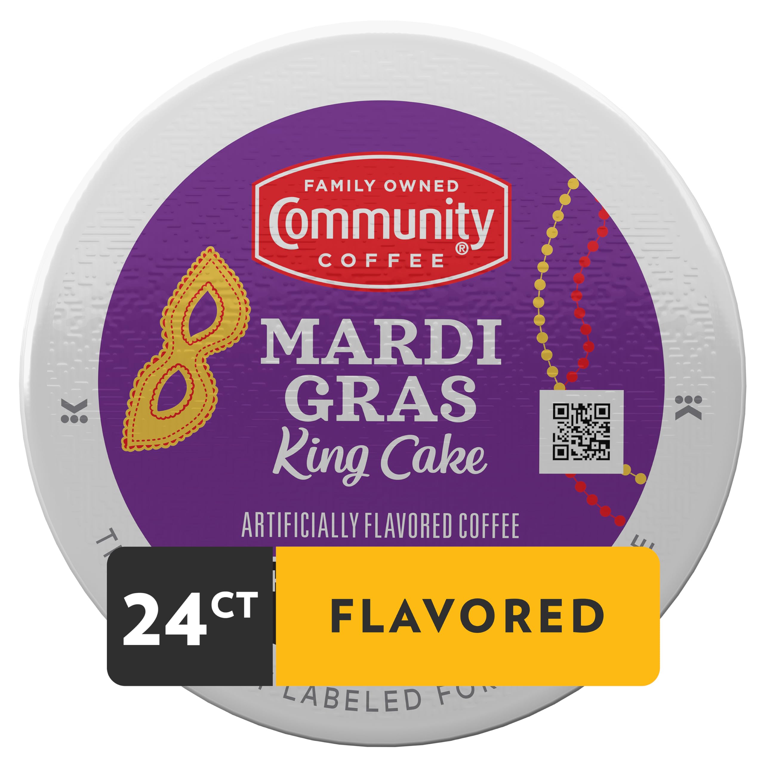 Community Coffee cinnamon-vanilla flavor profile enhances the cup with warm spice.