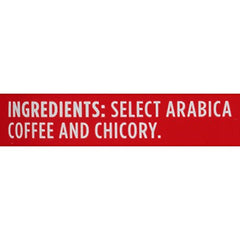 Packaging of four 32oz chicory blend bags for home use by Community Coffee.