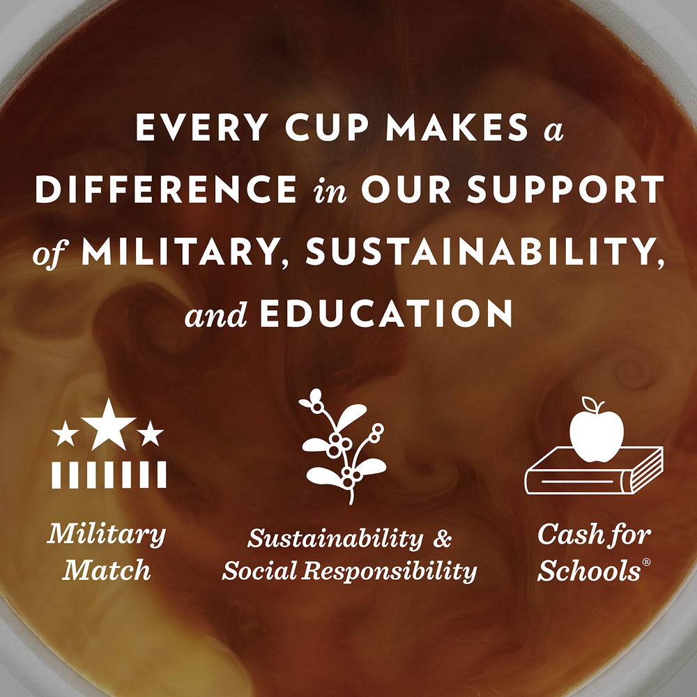 Community Coffee community impact imagery highlighting brand values and programs