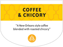 Ground coffee for drip or French press, consistent aroma and flavor.