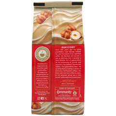 Community Coffee Hazelnut Creme 12oz bags show premium Arabica beans.