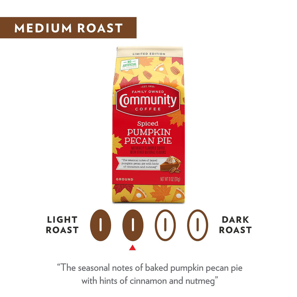 Community Coffee hot or cold brew ready for seasonal enjoyment