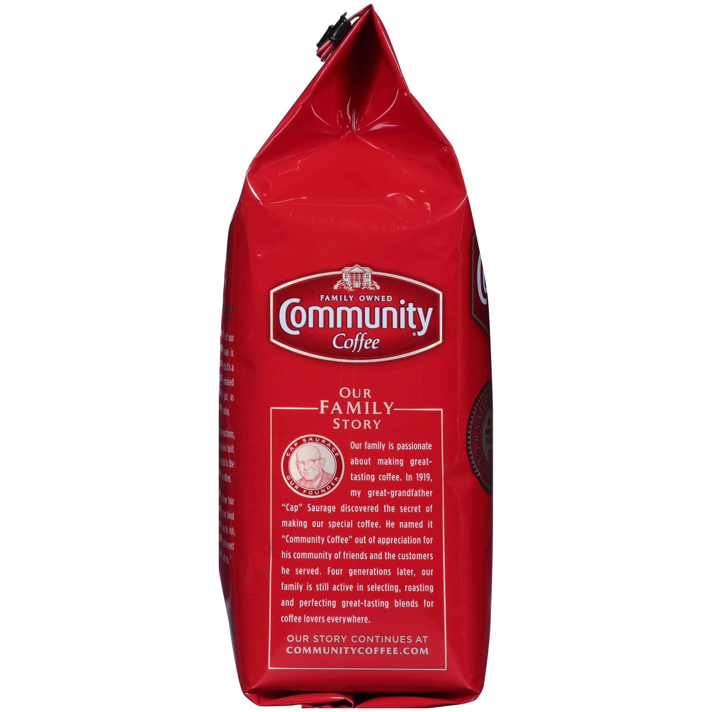 Community Coffee House Blend brewed cup image, showcasing rich aroma and balanced flavor.