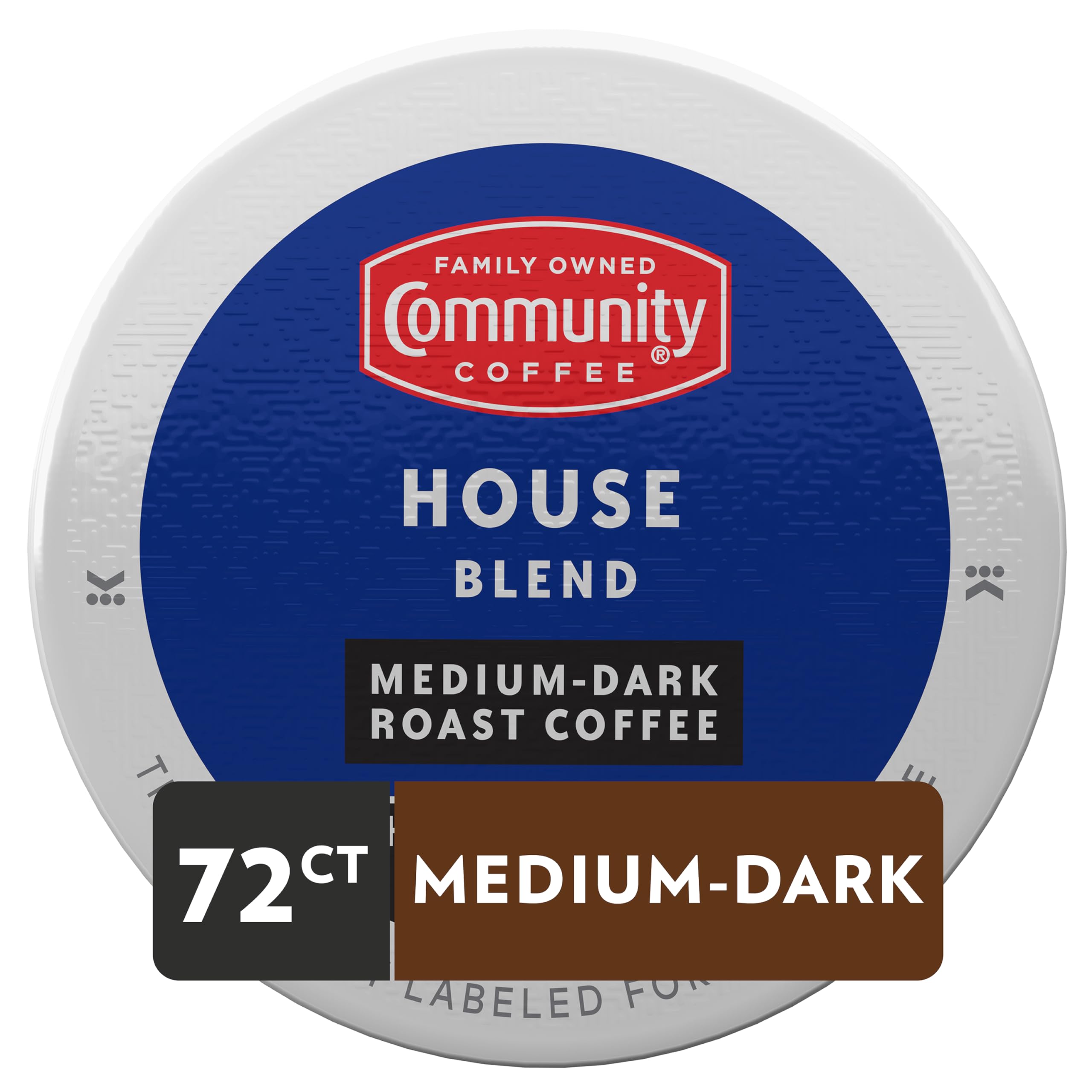 Steam rises from a hot Community Coffee House Blend cup