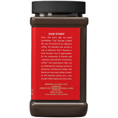 Community Coffee Signature Blend 100% Arabica beans for authentic flavor.