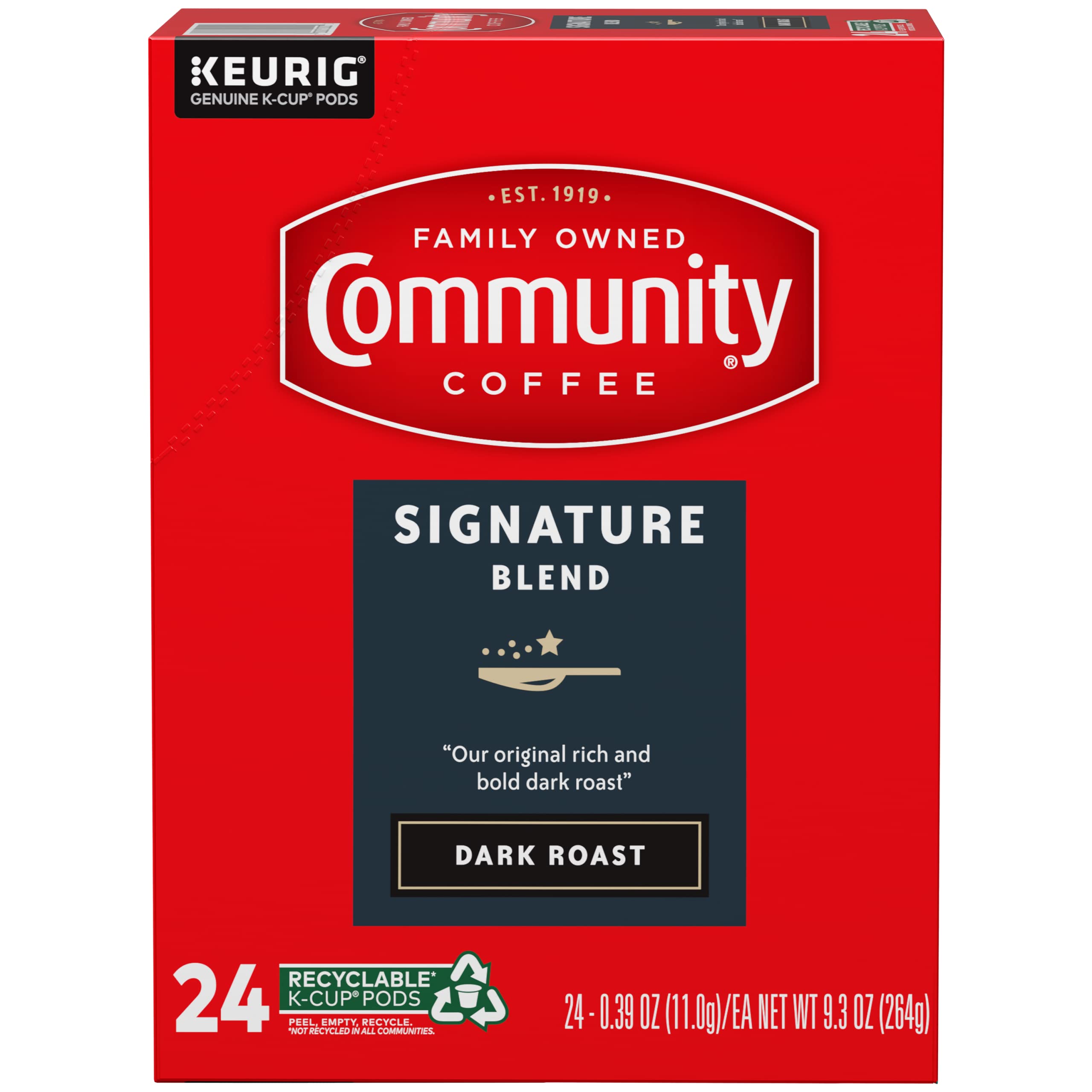 Community Coffee Signature Blend box collection for pantry stocking
