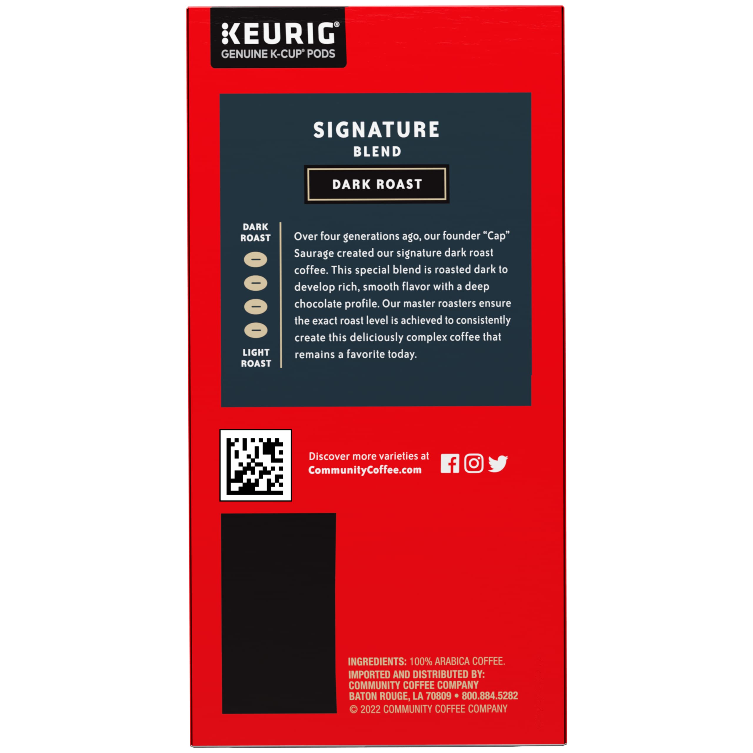 Community Coffee Signature Blend morning cup with convenient pods