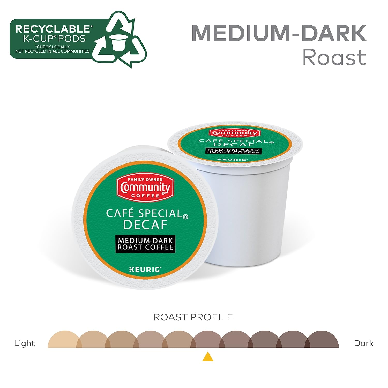 Packaging highlights sustainable sourcing supporting communities.