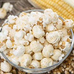 Concession Essentials extra-large kernel ready to pop into fluffy mushroom popcorn crowd-pleasers
