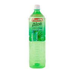 Conchita Aloe Vera Juice Drink bottle front shows refreshing packaging and natural hydration.
